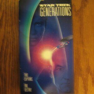 Star Trek: Generations (VHS, 1995)